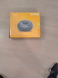 Pouf poltrona gonfiabile