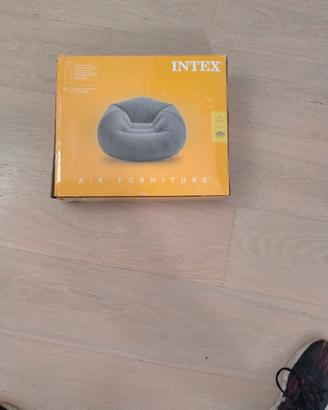 Pouf poltrona gonfiabile