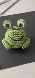 Piccola rana in cotone