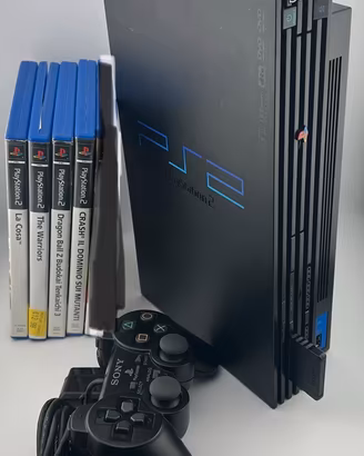 Sony PlayStation 2 Fat Console - Nera (SCPH- PS2