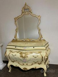 Camera da letto stile barocco veneziano