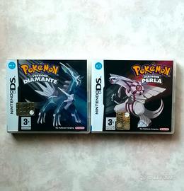 🇮🇹 Pokemon Diamante + Pokemon Perla Nintendo DS 