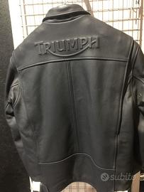 Giacca Moto Pelle Triumph Uomo