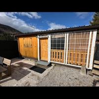 Gabbiotto Pre Ingresso Casetta per Roulotte