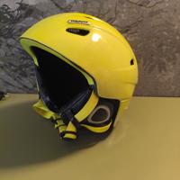 casco sci + occhiali