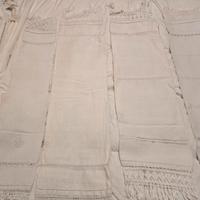 asciugamani vintage lino/tela grezza