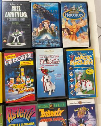 Videocassette vhs originali
