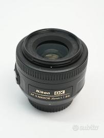 Obiettivo Nikon 35mm fisso