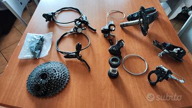 gruppo Shimano xt 2x10v 