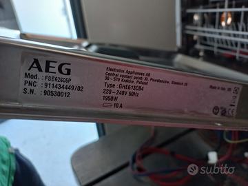 lavastoviglie AEG Electrolux cerniera rotta