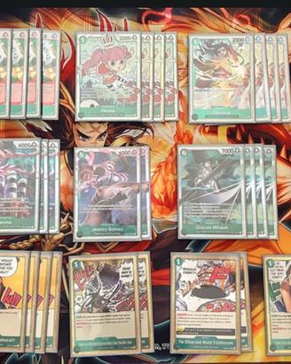 Deck dracule Mihawk + 10 Don + Deckbox