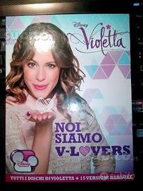 Cofanetto 3 CD Violetta Noi Siamo V Lovers, libro