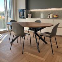 Tavolo Giove + 4 Sedie Academy Calligaris