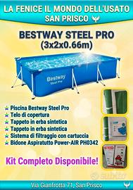 Piscina Bestway Steel Pro