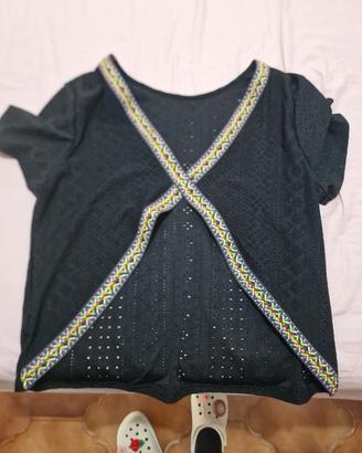 top maglia gonna e giacca