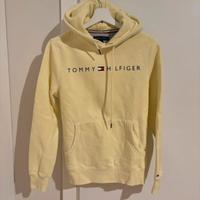Felpa gialla tommy hilfigher