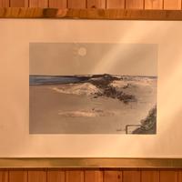 Quadro con panorama marino