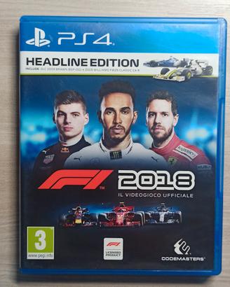 Formula 1 Headline Edition - Ps4 Game