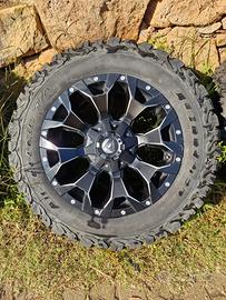 Cerchi da 18 ford wild track con gomme 80%