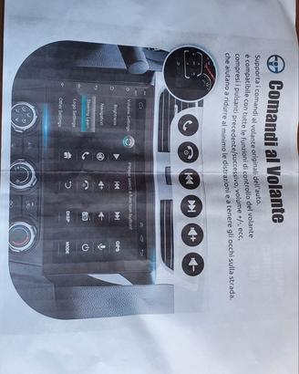 autoradio bluetooth e navigatore 