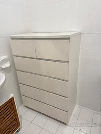 Cassettiera con 6 cassetti - IKEA MALM