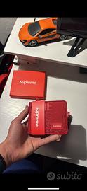 portafoglio supreme rosso