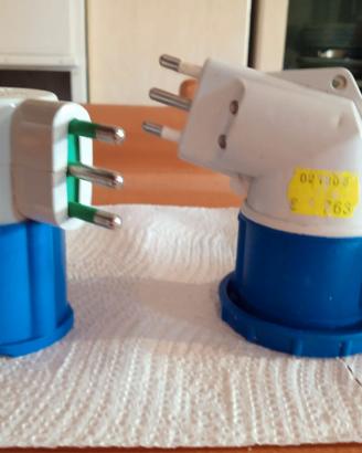 Gruppo prese elettriche per cantieri