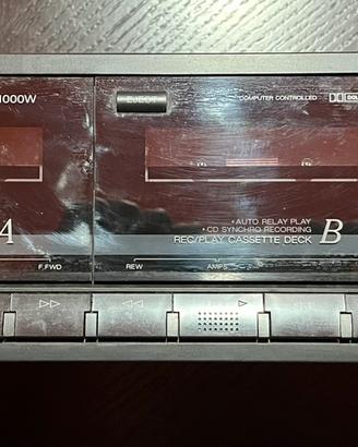 Sansui stereo cassette d-1000w