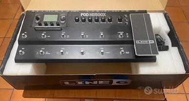 Line6 POD HD500X, multieffetti chitarra e basso