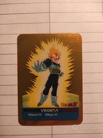 Vegeta Super SaiyanOro N*63 Lamincards Dragonball