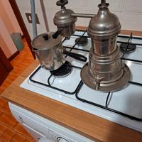 macchina caffe vintage + bollitore