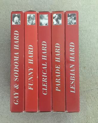 Collezione Antique erotique 5 VHS