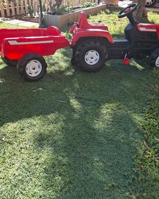 Trattore a Pedali Rosso