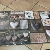 Tappeto antiscivolo shabby 50x80cm nuovo