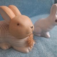 coniglietti in ceramica albocoba