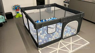 Box per bambino 124X124 con palline