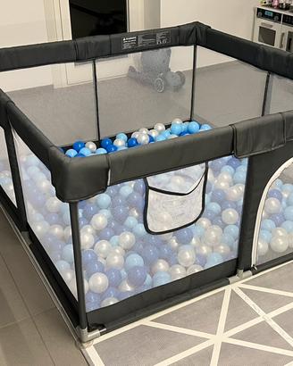 Box per bambino 124X124 con palline
