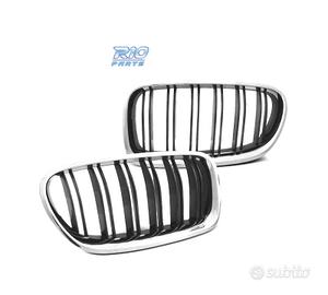 GRIGLIE BMW F10 F11 10-16 LOOK M5 CROMATO NERO LUC