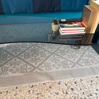 Tavolo in Vetro Fume da Salotto ricurvo