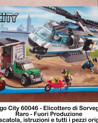 LEGO City Police 60046 Elicottero di Sorveglianza