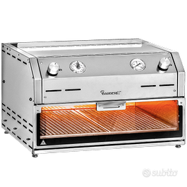 BarberiX Professional barbecue a gas