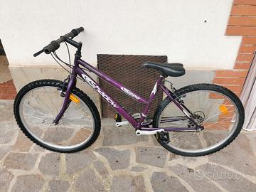 Bici donna MTB 26 pollici viola