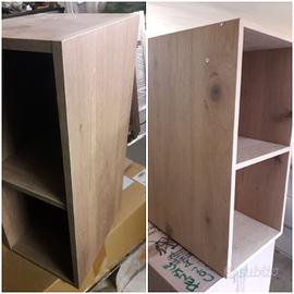 Pensili a giorno rovere 