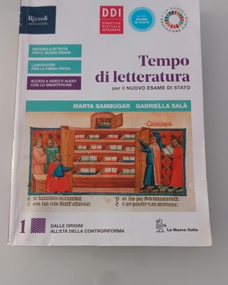 Tempo di letteratura 1 