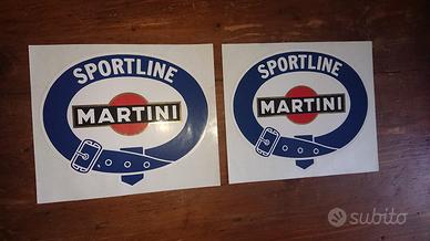 Martini Sportline adesivi
