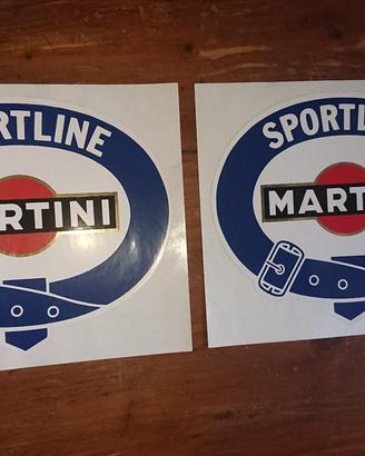 Martini Sportline adesivi