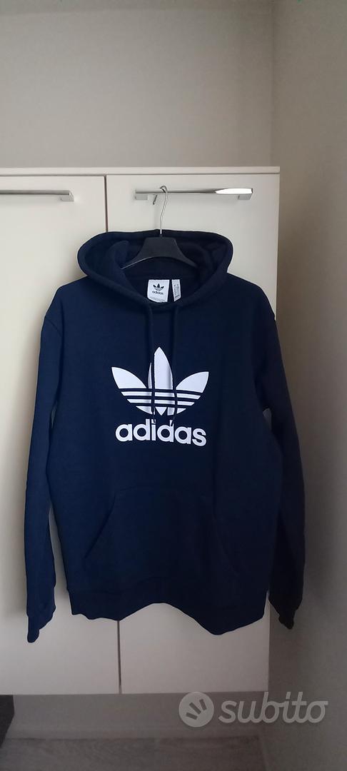felpa adidas uomo taglia S color blu Abbigliamento e Accessori In vendita a Brescia