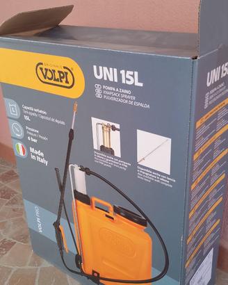 Pompa 15 litri 6 bar professionale. NUOVA