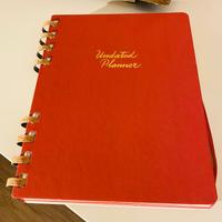 Life planner Agenda non datata XL Moleskine