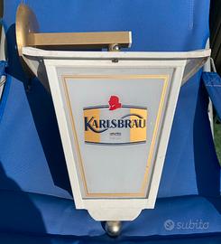 Lanterna Lampada Pubblicitaria Birra KARLSBRAU